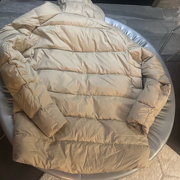 Lululemon Wunder puff jacket trench men’s large tan beige - Picture 11 of 11